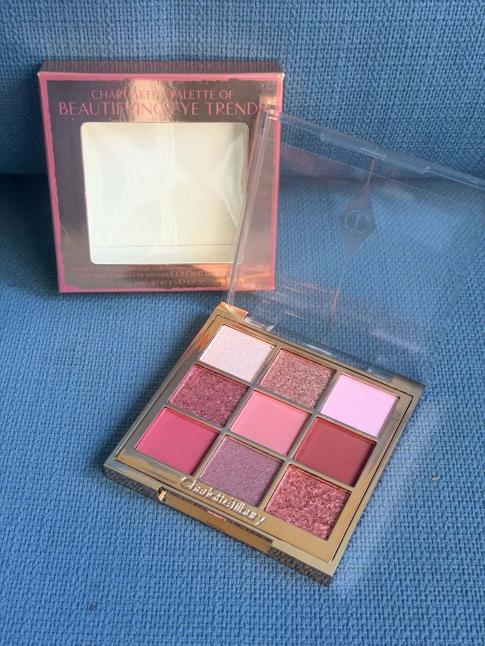 Charlotte Tilbury Palette of Beautifying Eye Trends Pink Love Eyeshadow